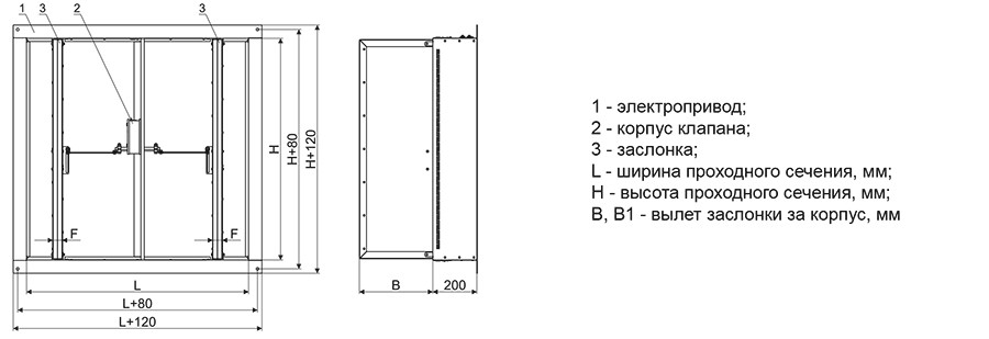 Клапаны ОЗ-60, ОЗ-90, ОЗ-120 прямоугольного сечения стенового типа.jpg